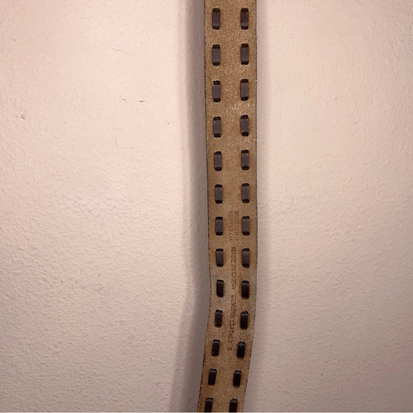 Vintage Small Mossimo Brown Genuine Leather Belt Womens Western Classic - Picture 16 of 16